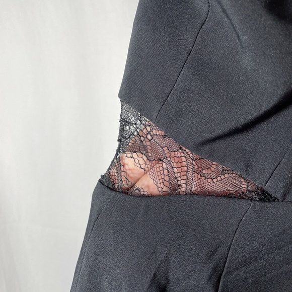 NWD Maria Blanca‎ Nero [SZ 4 ] Shannon Lace Inset Gown Black - Picture 5 of 12